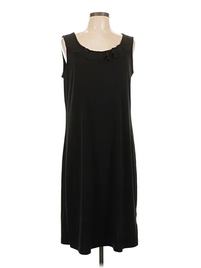 Pre-owned Dana Buchman Casual Dress In Black