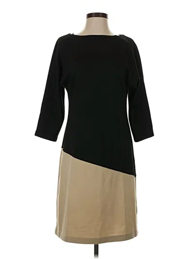 Pre-owned Dana Buchman Casual Dress In Black