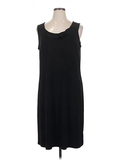 Pre-owned Dana Buchman Casual Dress In Black