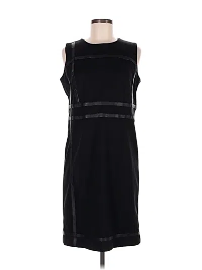 Pre-owned Dana Buchman Casual Dress In Black