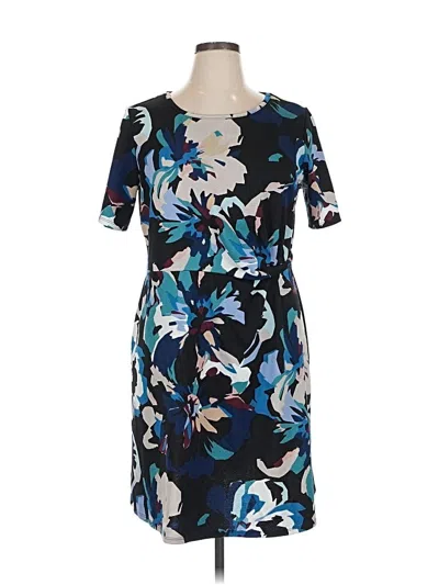 Pre-owned Dana Buchman Casual Dress In Blue