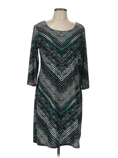 Pre-owned Dana Buchman Casual Dress In Blue