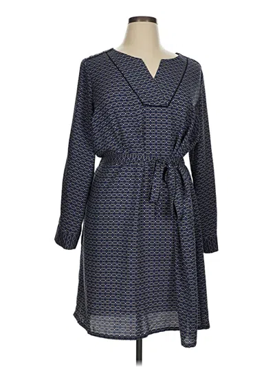 Pre-owned Dana Buchman Casual Dress In Blue