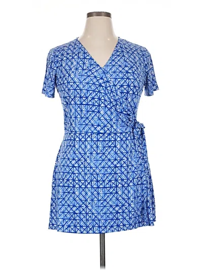 Pre-owned Dana Buchman Casual Dress In Blue