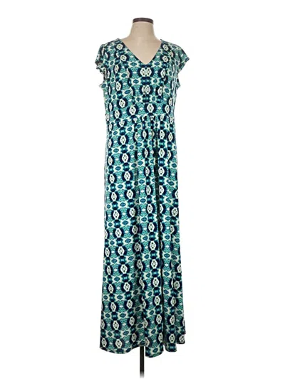 Pre-owned Dana Buchman Casual Dress In Blue