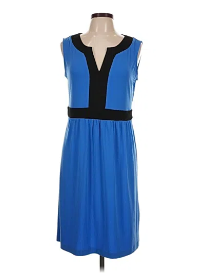 Pre-owned Dana Buchman Casual Dress In Blue