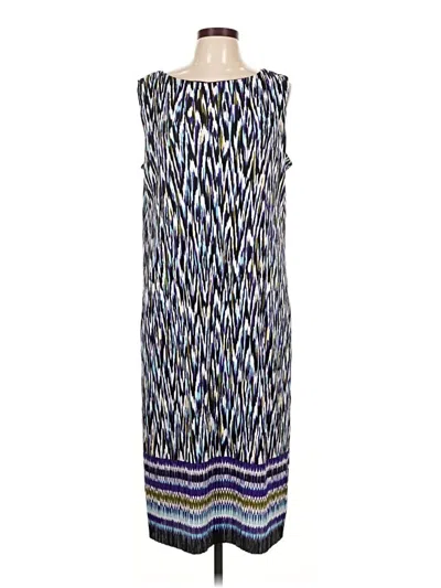 Pre-owned Dana Buchman Casual Dress In Blue