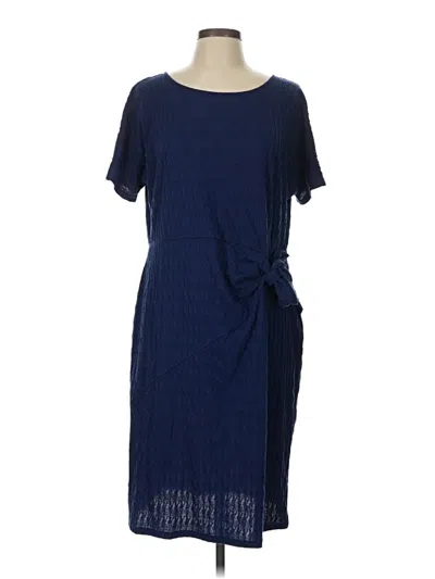 Pre-owned Dana Buchman Casual Dress In Blue