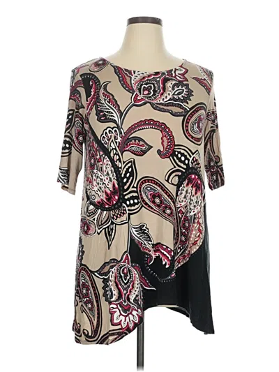 Pre-owned Dana Buchman Casual Dress In Brown