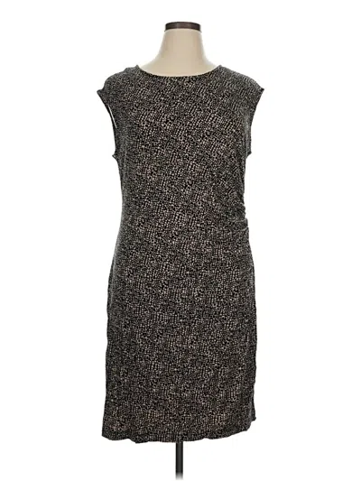 Pre-owned Dana Buchman Casual Dress In Brown