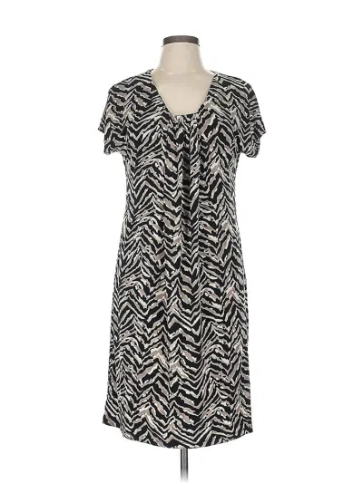 Pre-owned Dana Buchman Casual Dress In Gray