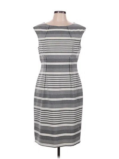Pre-owned Dana Buchman Casual Dress In Gray