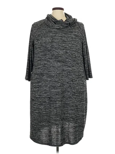 Pre-owned Dana Buchman Casual Dress In Gray