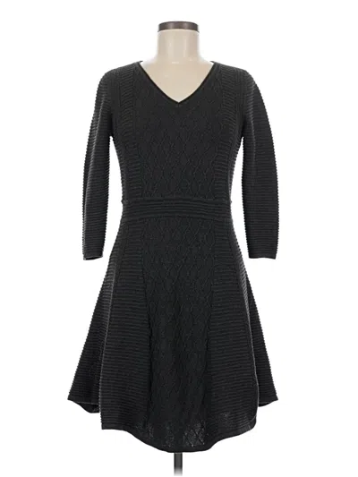 Pre-owned Dana Buchman Casual Dress In Gray