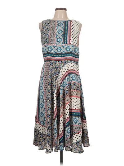 Pre-owned Dana Buchman Casual Dress In Gray
