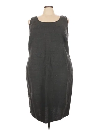 Dana Buchman Casual Dress In Gray
