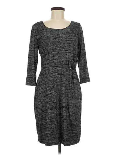 Pre-owned Dana Buchman Casual Dress In Gray