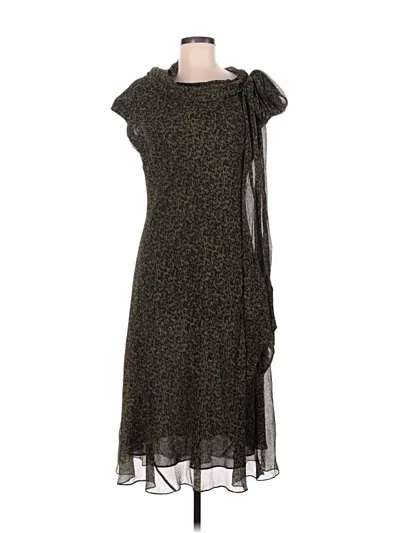 Pre-owned Dana Buchman Casual Dress In Green