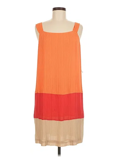 Pre-owned Dana Buchman Casual Dress In Orange