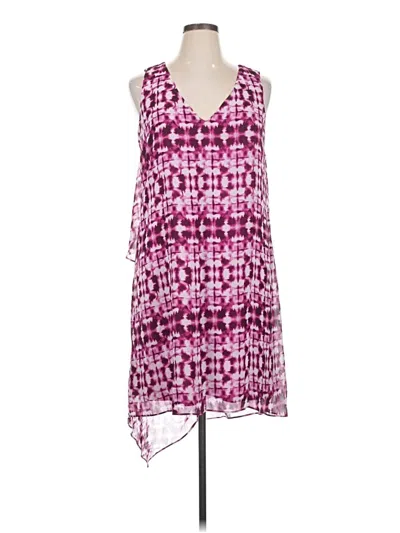 Pre-owned Dana Buchman Casual Dress In Purple