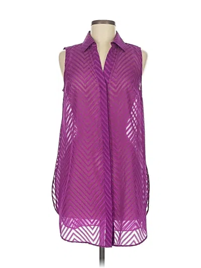 Pre-owned Dana Buchman Casual Dress In Purple