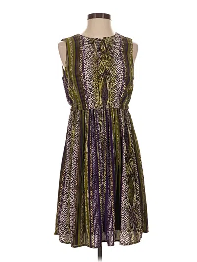 Pre-owned Dana Buchman Casual Dress In Purple