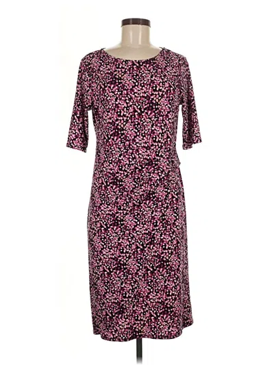 Pre-owned Dana Buchman Casual Dress In Purple
