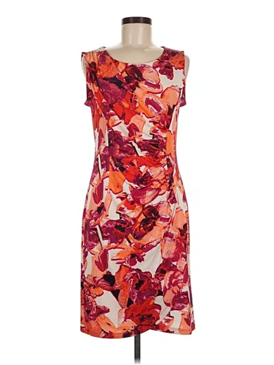 Pre-owned Dana Buchman Casual Dress In Red