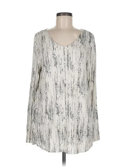 Pre-owned Dana Buchman Casual Dress In Silver