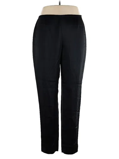 Pre-owned Dana Buchman Casual Pants In Black