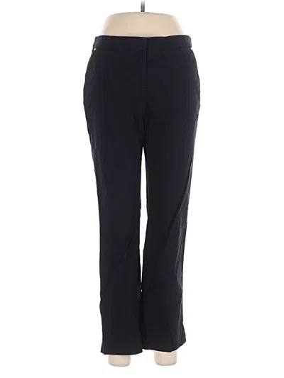 Pre-owned Dana Buchman Casual Pants In Black