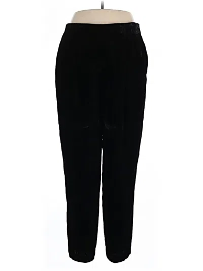 Pre-owned Dana Buchman Casual Pants In Black