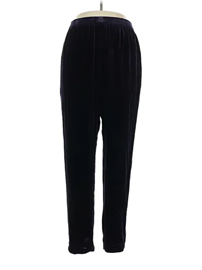 Pre-owned Dana Buchman Casual Pants In Black