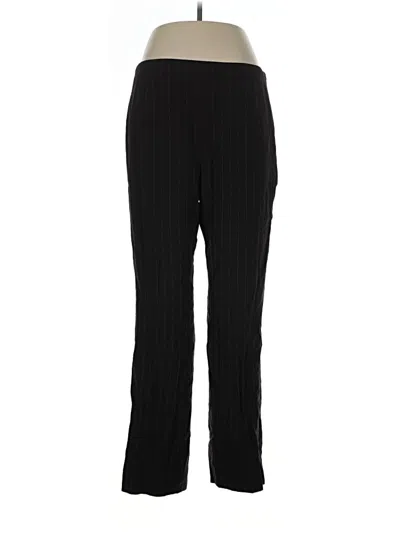 Pre-owned Dana Buchman Casual Pants In Black