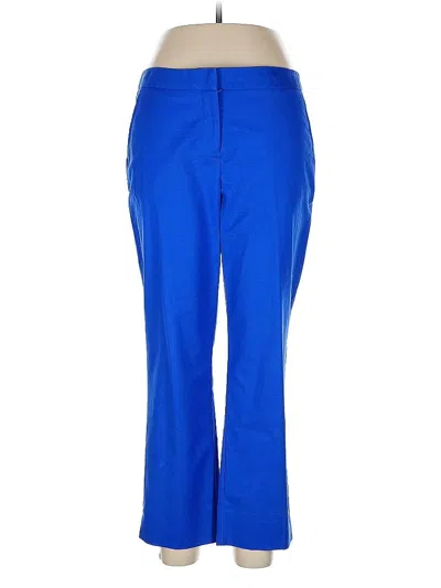 Pre-owned Dana Buchman Casual Pants In Blue