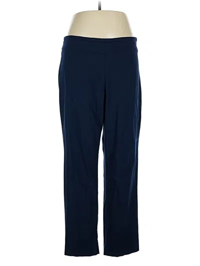Pre-owned Dana Buchman Casual Pants In Blue