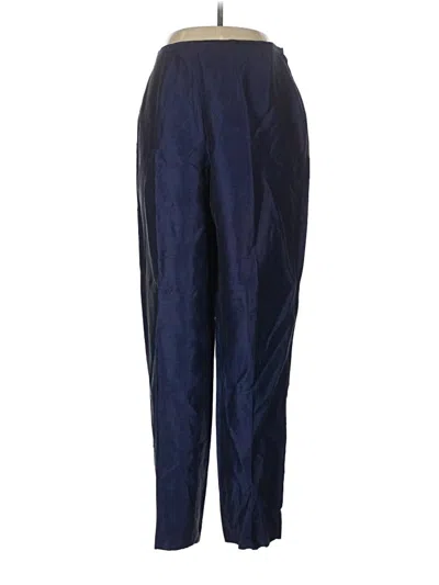 Pre-owned Dana Buchman Casual Pants In Blue