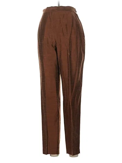Pre-owned Dana Buchman Casual Pants In Brown