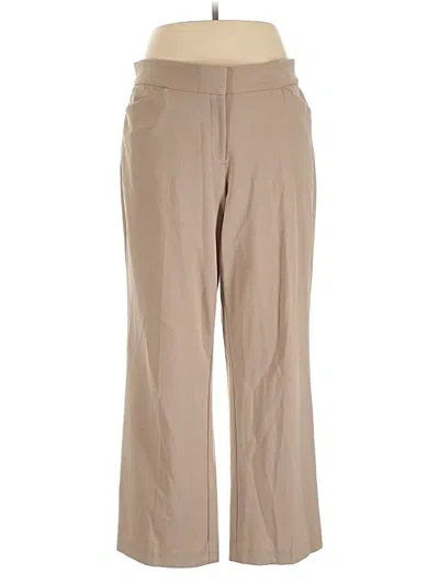 Pre-owned Dana Buchman Casual Pants In Brown
