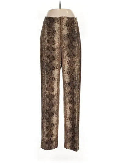 Pre-owned Dana Buchman Casual Pants In Brown