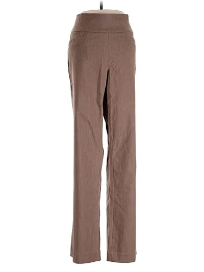 Pre-owned Dana Buchman Casual Pants In Brown