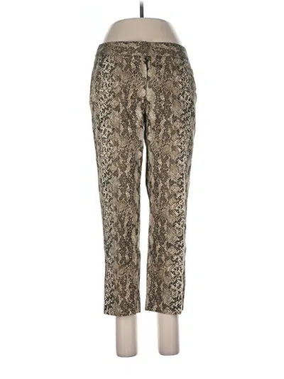 Pre-owned Dana Buchman Casual Pants In Gold