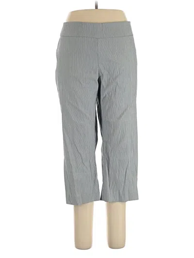 Pre-owned Dana Buchman Casual Pants In Gray