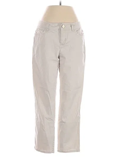 Pre-owned Dana Buchman Casual Pants In Gray