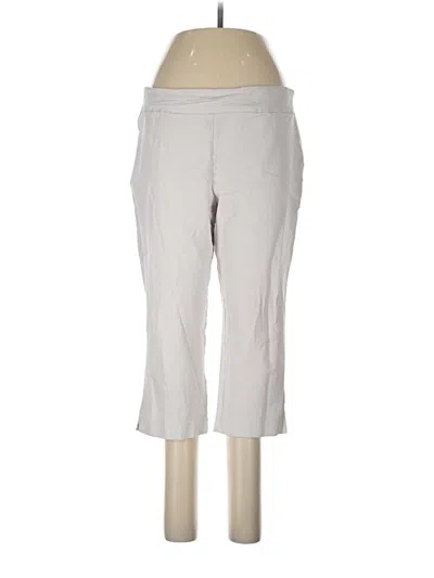 Pre-owned Dana Buchman Casual Pants In Gray