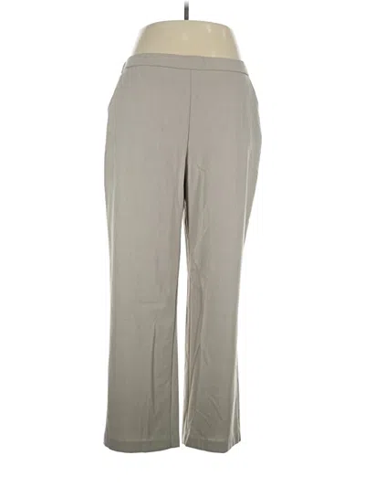 Pre-owned Dana Buchman Casual Pants In Gray