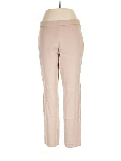 Pre-owned Dana Buchman Casual Pants In Tan