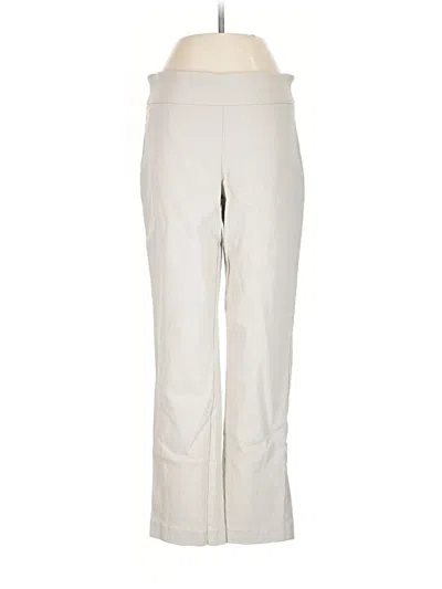 Pre-owned Dana Buchman Casual Pants In White