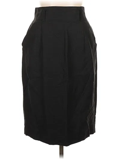Pre-owned Dana Buchman Casual Skirt In Black