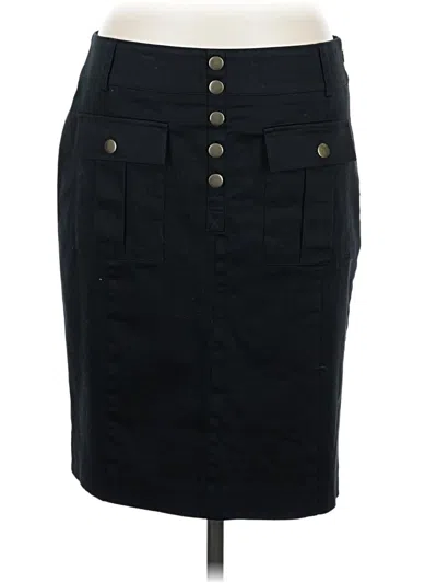 Pre-owned Dana Buchman Casual Skirt In Black